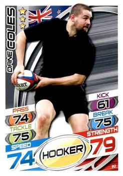 2015 Topps Rugby Attax #92 Dane Coles Front